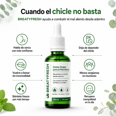 Gotas Naturales · Tratamiento Avanzado contra el Mal Aliento
