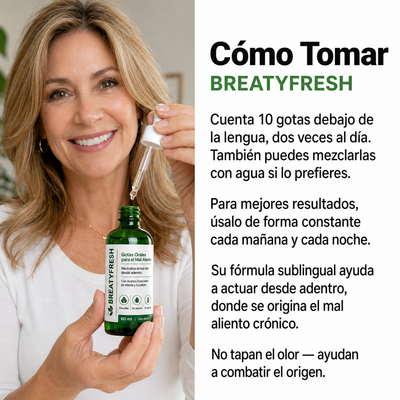 Gotas Naturales · Tratamiento Avanzado contra el Mal Aliento