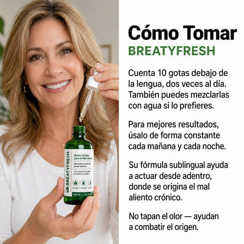 Gotas Naturales · Tratamiento Avanzado contra el Mal Aliento