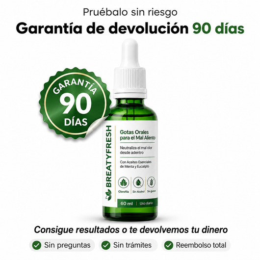 Gotas Naturales · Tratamiento Avanzado contra el Mal Aliento